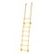 Vestil 137-1/2" Overall H, Dock Ladder, Walk-Through Style, 8 Step, Steel, 8 Steps, 300 lb. Load Capacity DKL-8 - alternate 2